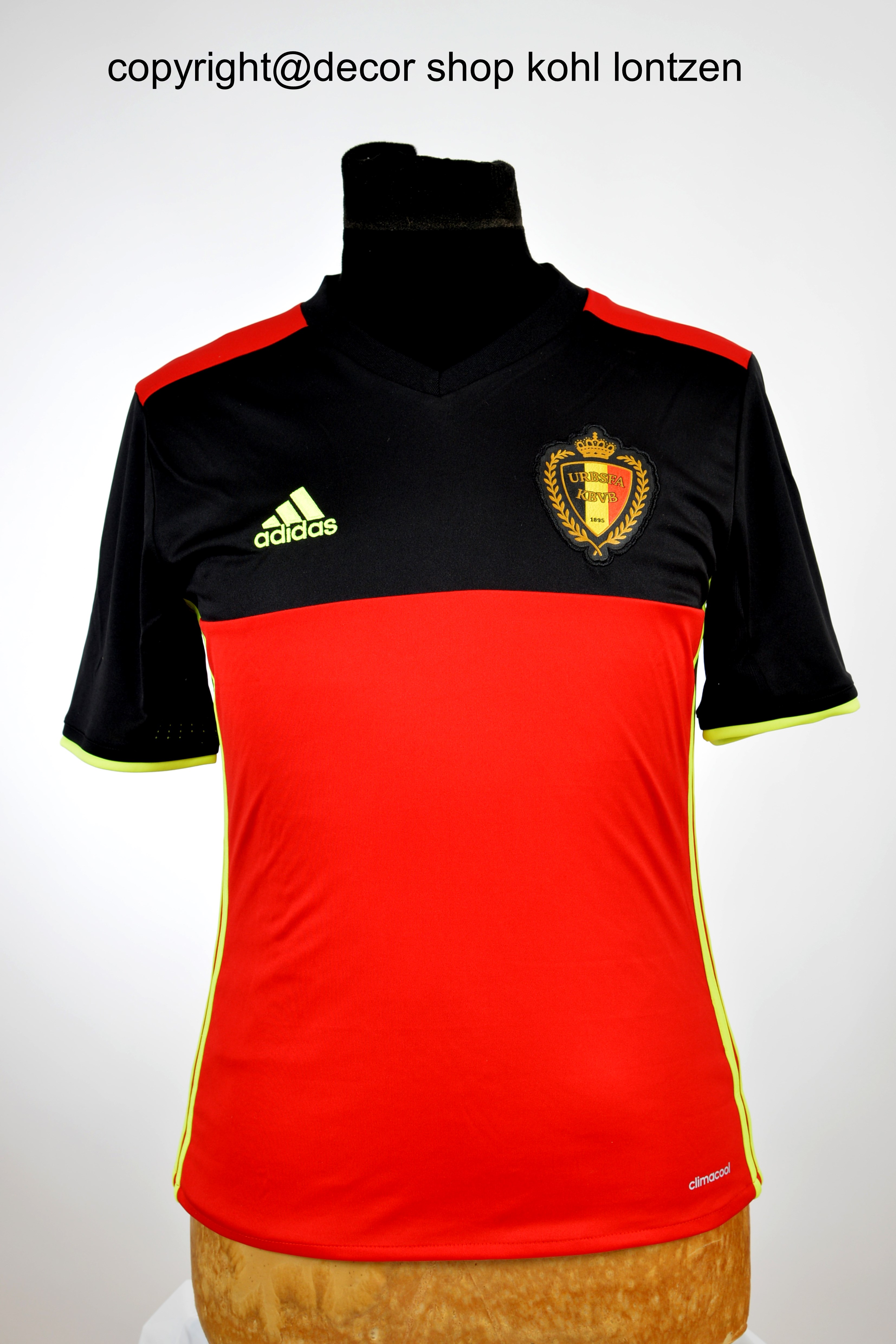 Fussballmannschaft Belgien - Heimtrikot Kinder rot EM 2016